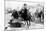 Mexican General Pancho Villa Riding with His Men after Victory at Torreon-null-Mounted Photographic Print