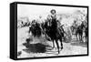 Mexican General Pancho Villa Riding with His Men after Victory at Torreon-null-Framed Stretched Canvas