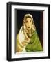 Mexican Girl with Oriental Scarf, 1916-Robert Henri-Framed Giclee Print