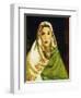 Mexican Girl with Oriental Scarf, 1916-Robert Henri-Framed Giclee Print