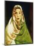 Mexican Girl with Oriental Scarf, 1916-Robert Henri-Mounted Giclee Print