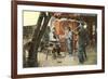 Mexican Glass Blowers-null-Framed Art Print