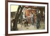 Mexican Glass Blowers-null-Framed Premium Giclee Print