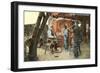 Mexican Glass Blowers-null-Framed Art Print