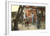 Mexican Glass Blowers-null-Framed Art Print