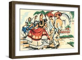 Mexican Hat Dance-null-Framed Art Print