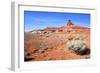 Mexican Hat Rock in the San Juan River Valley, on Highway 261, Utah-Richard Wright-Framed Photographic Print