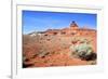 Mexican Hat Rock in the San Juan River Valley, on Highway 261, Utah-Richard Wright-Framed Photographic Print