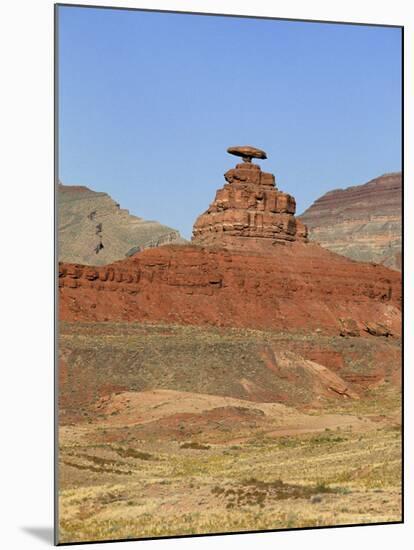 Mexican Hat Rock, Near Mexican Hat, Utah, USA-Gavin Hellier-Mounted Photographic Print