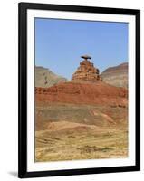 Mexican Hat Rock, Near Mexican Hat, Utah, USA-Gavin Hellier-Framed Photographic Print