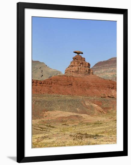 Mexican Hat Rock, Near Mexican Hat, Utah, USA-Gavin Hellier-Framed Photographic Print