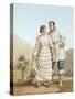 Mexican Indian Costume-Pierre Antoine Marchais-Stretched Canvas