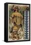 Mexican Indian Warrior Chief, 14th Century-null-Framed Stretched Canvas