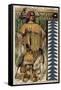 Mexican Indian Warrior Chief, 14th Century-null-Framed Stretched Canvas