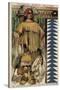 Mexican Indian Warrior Chief, 14th Century-null-Stretched Canvas