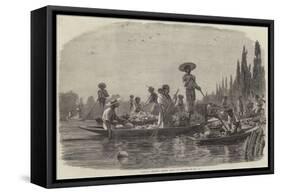 Mexican Indians Taking Fruit to Market-null-Framed Stretched Canvas