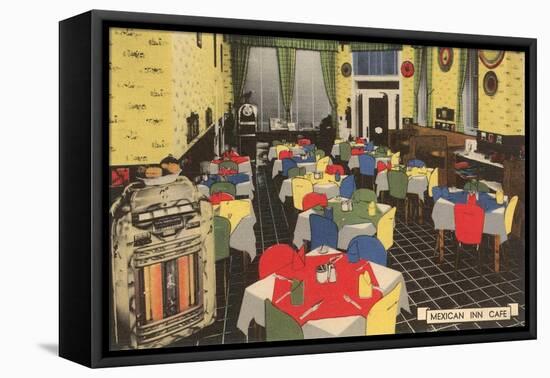 Mexican Inn Cafe, Retro-null-Framed Stretched Canvas