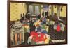 Mexican Inn Cafe, Retro-null-Framed Art Print