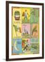 Mexican Loteria Cards-null-Framed Art Print