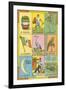 Mexican Loteria Cards-null-Framed Art Print