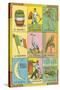 Mexican Loteria Cards-null-Stretched Canvas