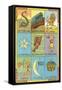 Mexican Loteria Cards-null-Framed Stretched Canvas