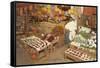 Mexican Market-null-Framed Stretched Canvas