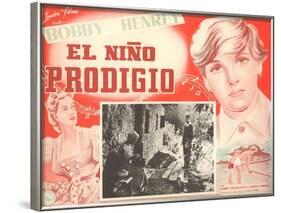 Mexican Movie Poster for the Prodigal Son-null-Framed Art Print
