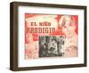 Mexican Movie Poster for the Prodigal Son-null-Framed Art Print