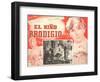 Mexican Movie Poster for the Prodigal Son-null-Framed Art Print