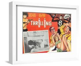 Mexican Movie Poster, Thrilling-null-Framed Art Print