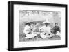 Mexican musicians playing guitars, c.1920-Hugo Brehme-Framed Photographic Print