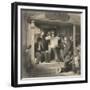 Mexican News, 1851-Richard Caton Woodville-Framed Giclee Print