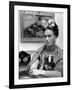 Mexican Painter Frida Kahlo (1907-1954) 1948-null-Framed Photo