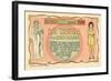 Mexican Paperdolls, La Novia-null-Framed Art Print