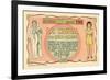 Mexican Paperdolls, La Novia-null-Framed Art Print