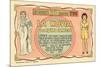 Mexican Paperdolls, La Novia-null-Mounted Art Print