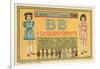 Mexican Paperdolls, Little Girls-null-Framed Art Print