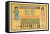 Mexican Paperdolls, Little Girls-null-Framed Stretched Canvas