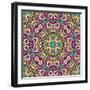 Mexican Pattern-Sangoiri-Framed Art Print