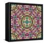 Mexican Pattern-Sangoiri-Framed Stretched Canvas