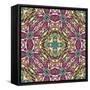 Mexican Pattern-Sangoiri-Framed Stretched Canvas