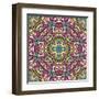 Mexican Pattern-Sangoiri-Framed Art Print