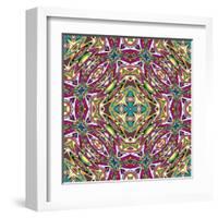 Mexican Pattern-Sangoiri-Framed Art Print