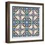 Mexican Pattern-Sangoiri-Framed Art Print