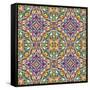 Mexican Pattern-Sangoiri-Framed Stretched Canvas