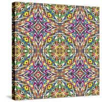 Mexican Pattern-Sangoiri-Stretched Canvas