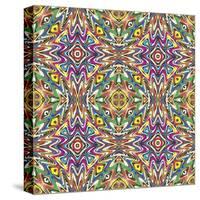 Mexican Pattern-Sangoiri-Stretched Canvas