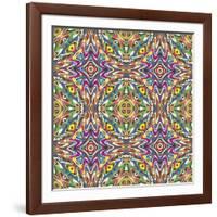 Mexican Pattern-Sangoiri-Framed Art Print