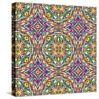 Mexican Pattern-Sangoiri-Stretched Canvas